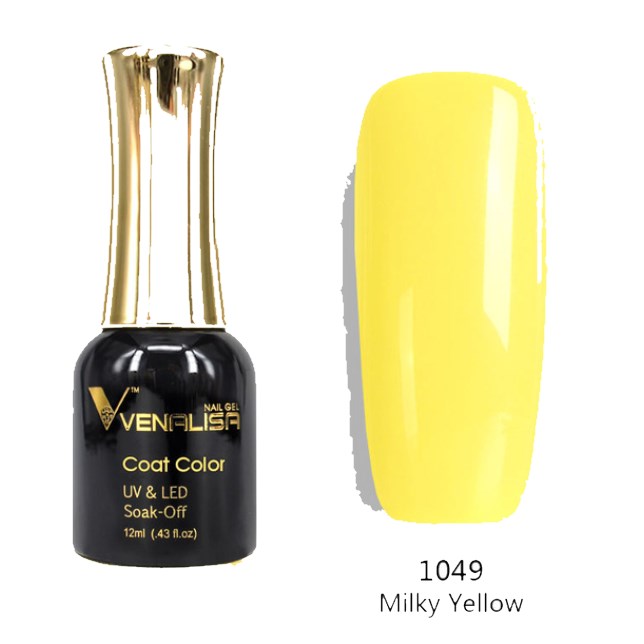 Gellak 12ml - Milky Yellow