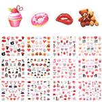 Water stickers/ water decals - 12 stuks 